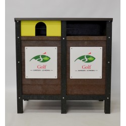 Bac à tri - 2 bacs - Eco