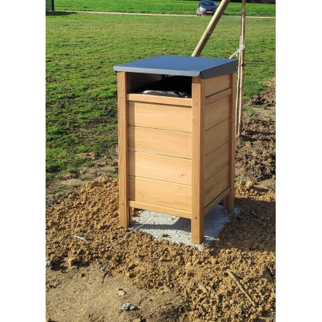 Poubelle d'extérieur