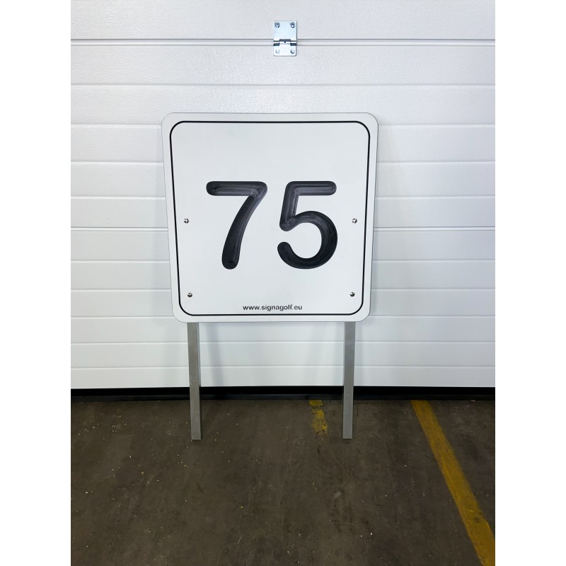 cible de practice carrée 75