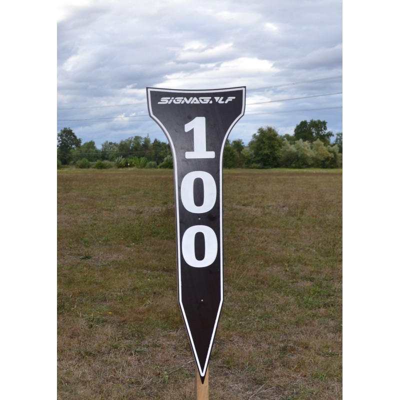 cible de practice noir au golf