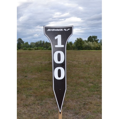 cible de practice noir au golf