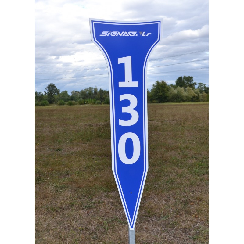 cible en forme de tee de golf