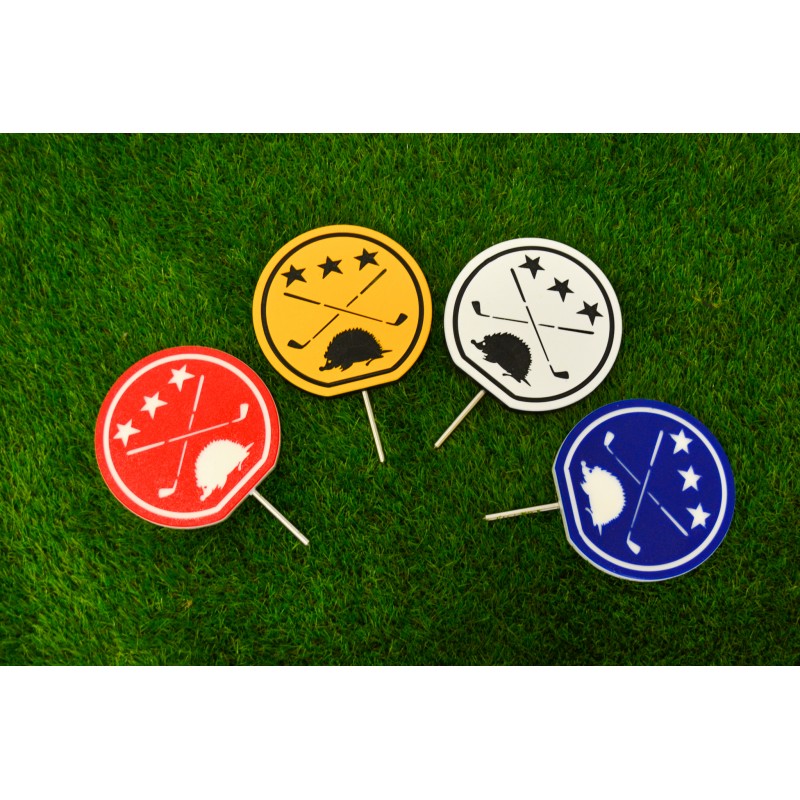 marques de départ golf