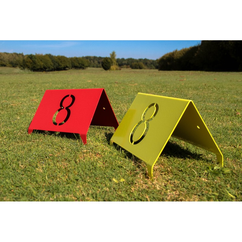 marque de départ en finition peinture epoxy