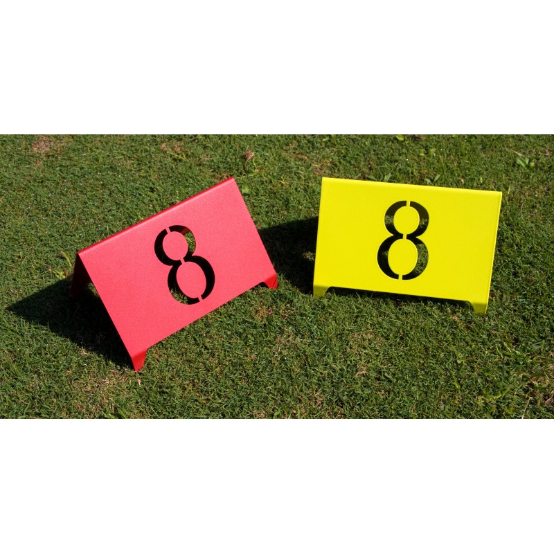 marque de départ en aluminium