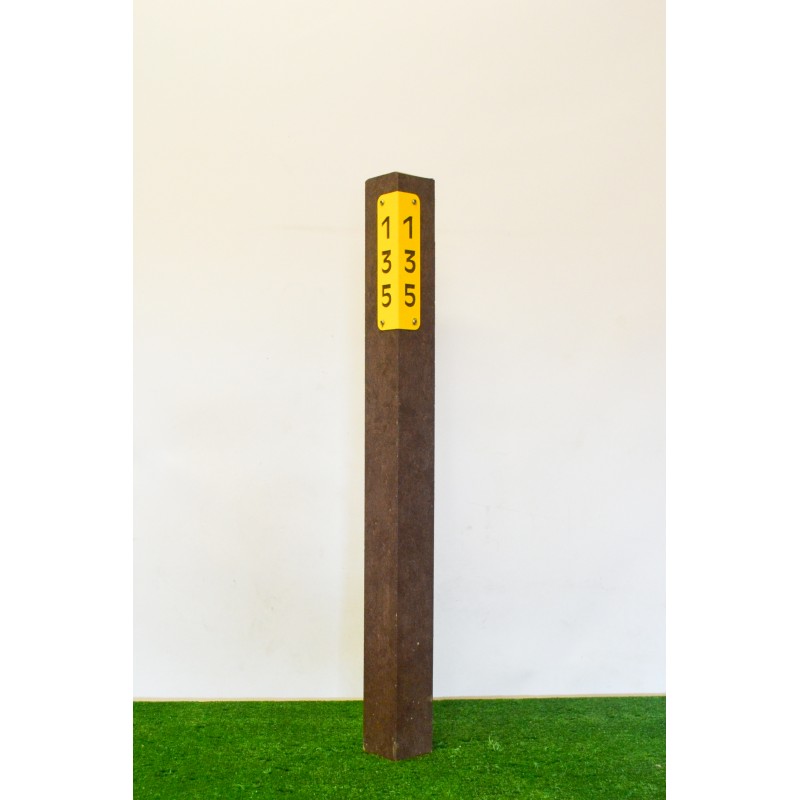 Piquet de distance marron