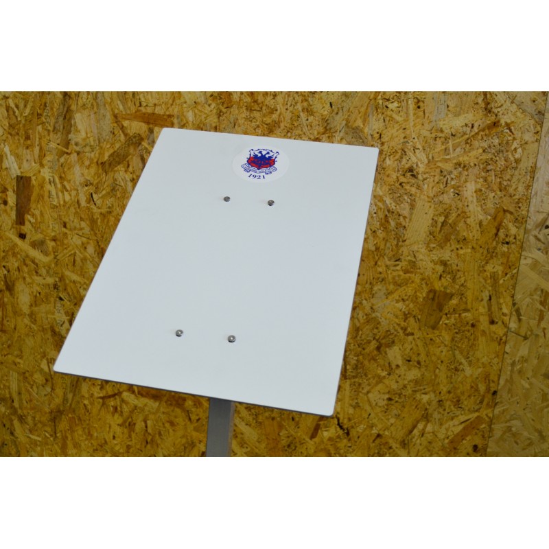 Signalétique en format pupitre