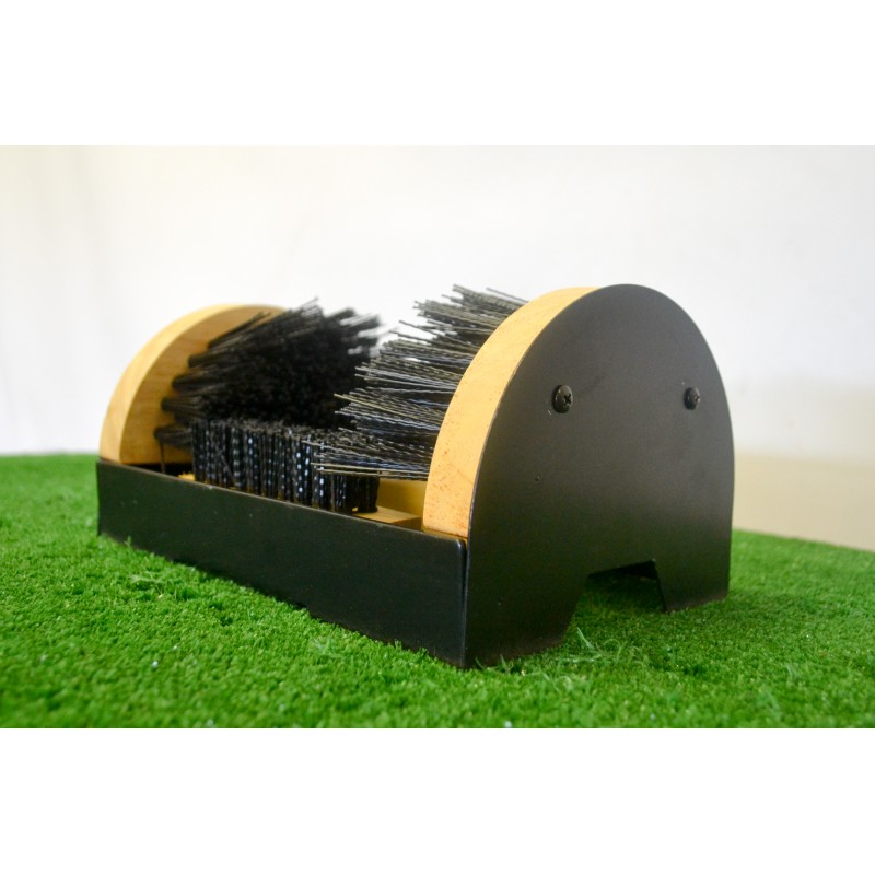 Brosse à chaussure personnalisable par adhésif