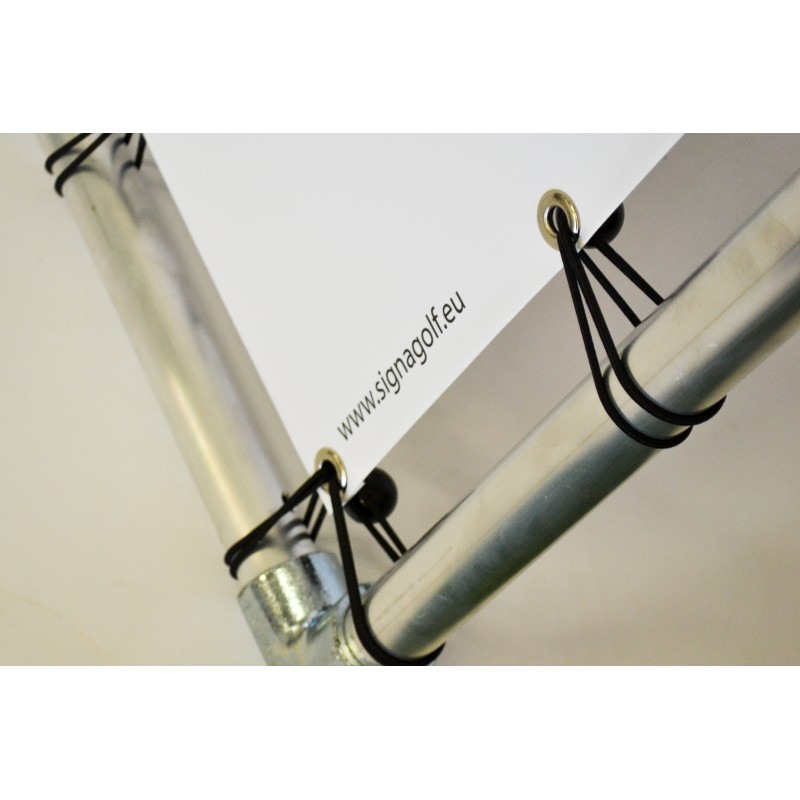 zoom détail fixation bâche