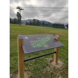 Panneau type table d'orientation