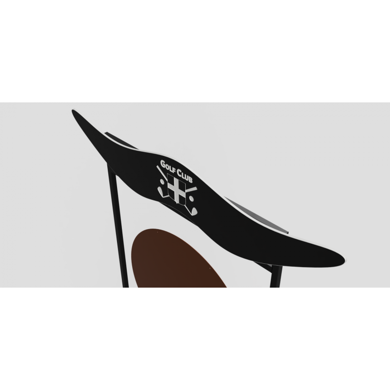 Cible practice golf ludique et personnalisée