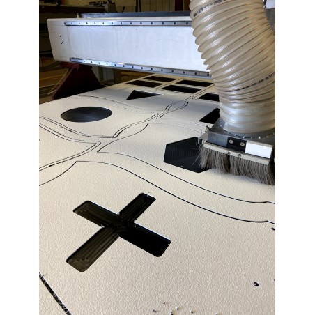 Gravure impression découpe de cibles de practice