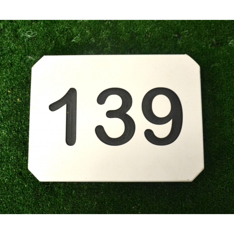 Plaque plastique laminé golf