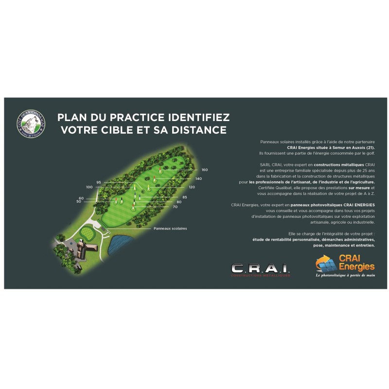 Visuel 2D practice de golf