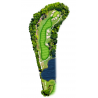 graphisme image parcours golf