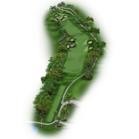 Image panneau golf 3D