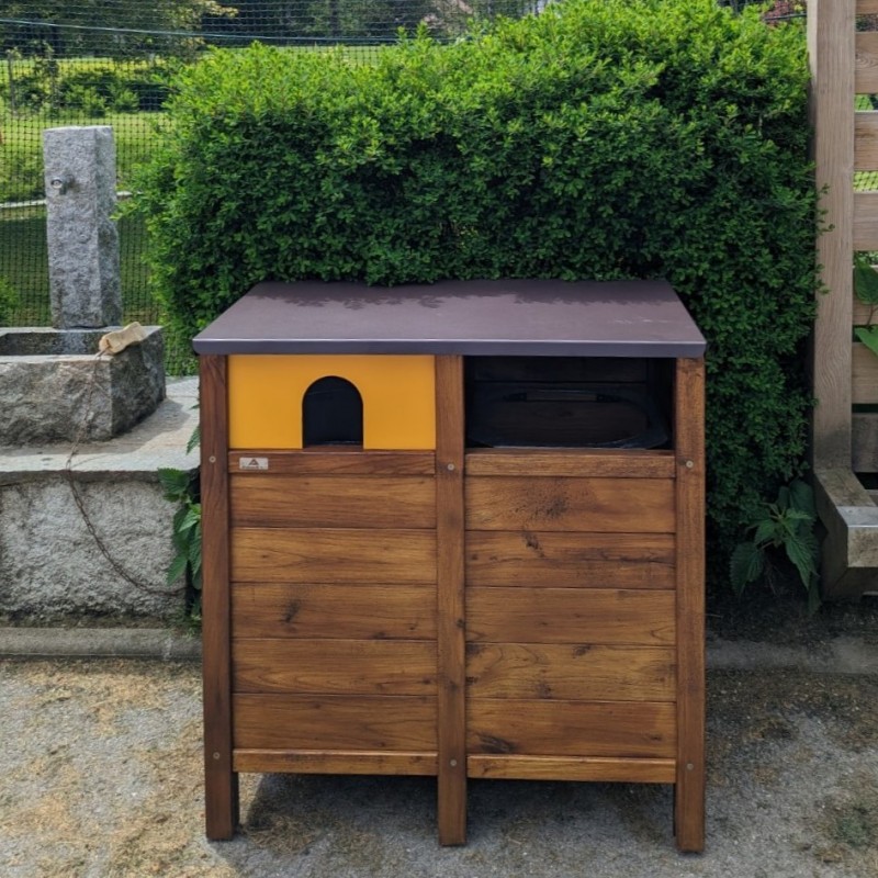 Bois finition teintée