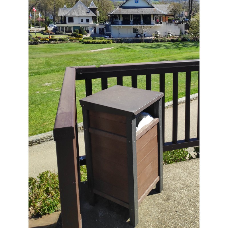 Poubelle éco conçue