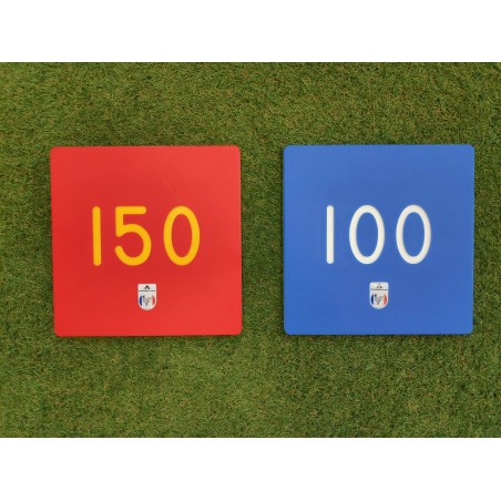 Plaque distance fairway golf