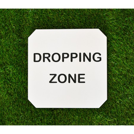 Plaque dropping zone