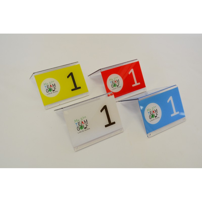 Marque départ tournoi golf