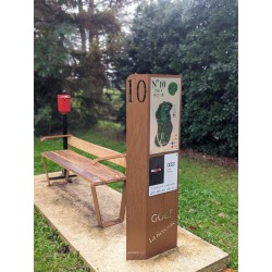 Totem Steel Diagonal Corten