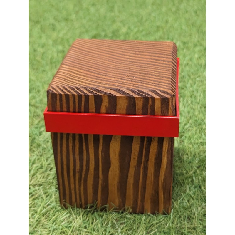 Marque départ cube bois métal