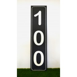 Cible verticale noire 100 mètres