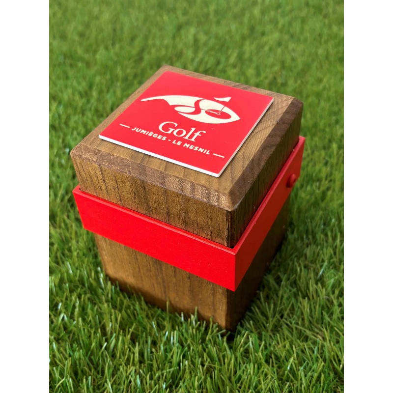 Marque départ golf chic avec logo