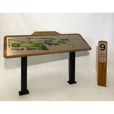 Table orientation bois létal bronze