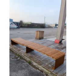 banquette forme arrondie moderne