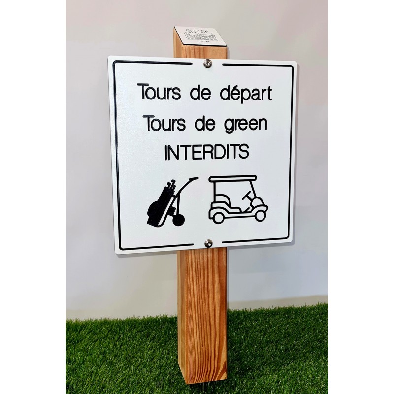 Tours de green interdits golf