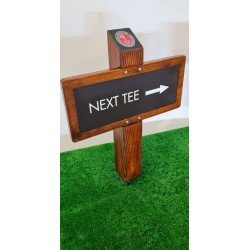 Next tee sign golf