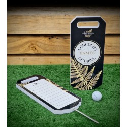 Concours de drive golf