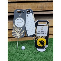 Panneau concours précision avec mètre