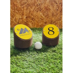 Marque départ golf logo