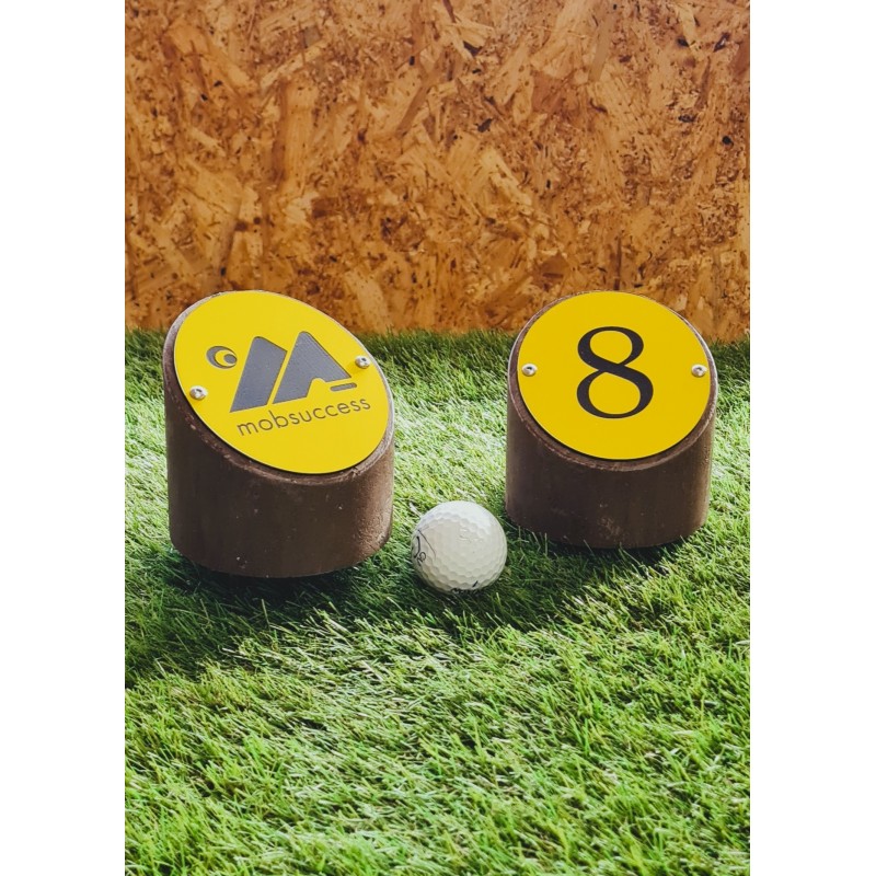 Marque départ golf logo