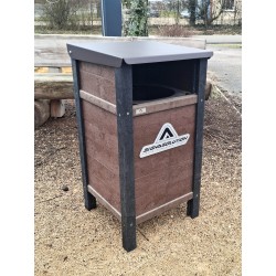 Poubelle moderne plastique recyclé