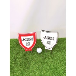 Marque départ ultra résistante avec logo