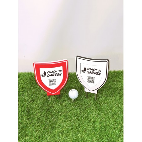 Marque départ ultra résistante avec logo