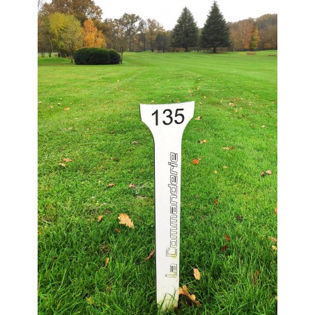 Marqueur de distance golf gravé