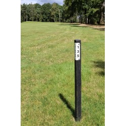 Repère 135 mètres golf recyclé