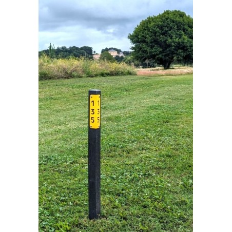 Poteau distance parcours de golf