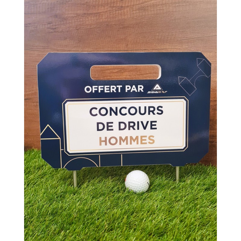 Panneau d'information / support concours personnalisé