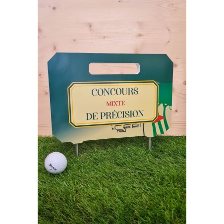 Panneau d'information / support concours personnalisable