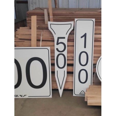 Cible practice sur mesure découpée