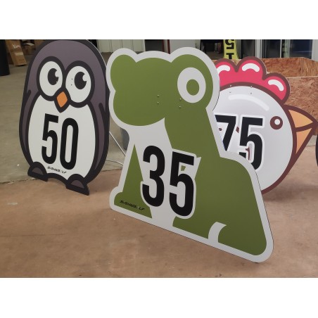 cible de practice à l'atelier